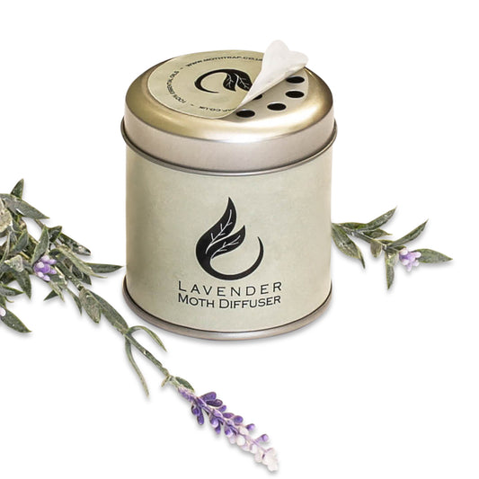 lavender mth repellent diffuser with lavender plant