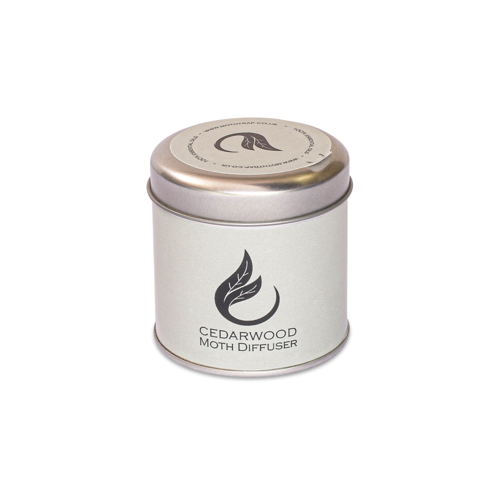 Cedarwood moth diffuser deterrent tin